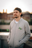 Hooded Zipper "cross-logo"